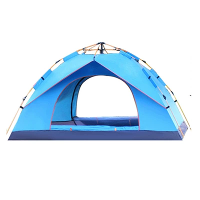 Avtomobil dam çadırları Automatic Tent for 3-4 People - blue-1-2-people