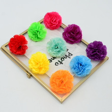 仿真花朵批发小康乃馨婚礼装饰花头工程插花亚马逊热销万寿菊花头