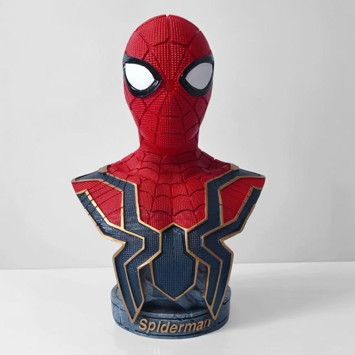 Mayorista spot Marvel Vengadores nuevo Spider-Man Deadpool busto personalidad hecha a mano decoración de puerta de entrada