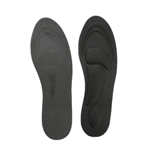 3D4D insole Spring and summer arch support sweat-absorbing and breathable sponge elastic insole Basketball football insole