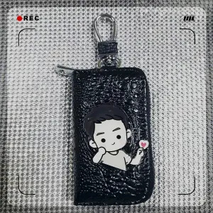 (사랑 남동생) 스퀘어 블랙 키 백