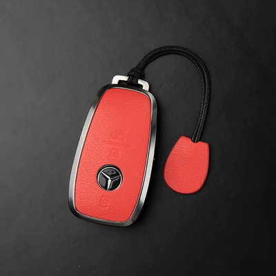 Car key bag – Car S400L Shell, S-Class 450L - model-a-maybach-simple-rope-grapefruit-red