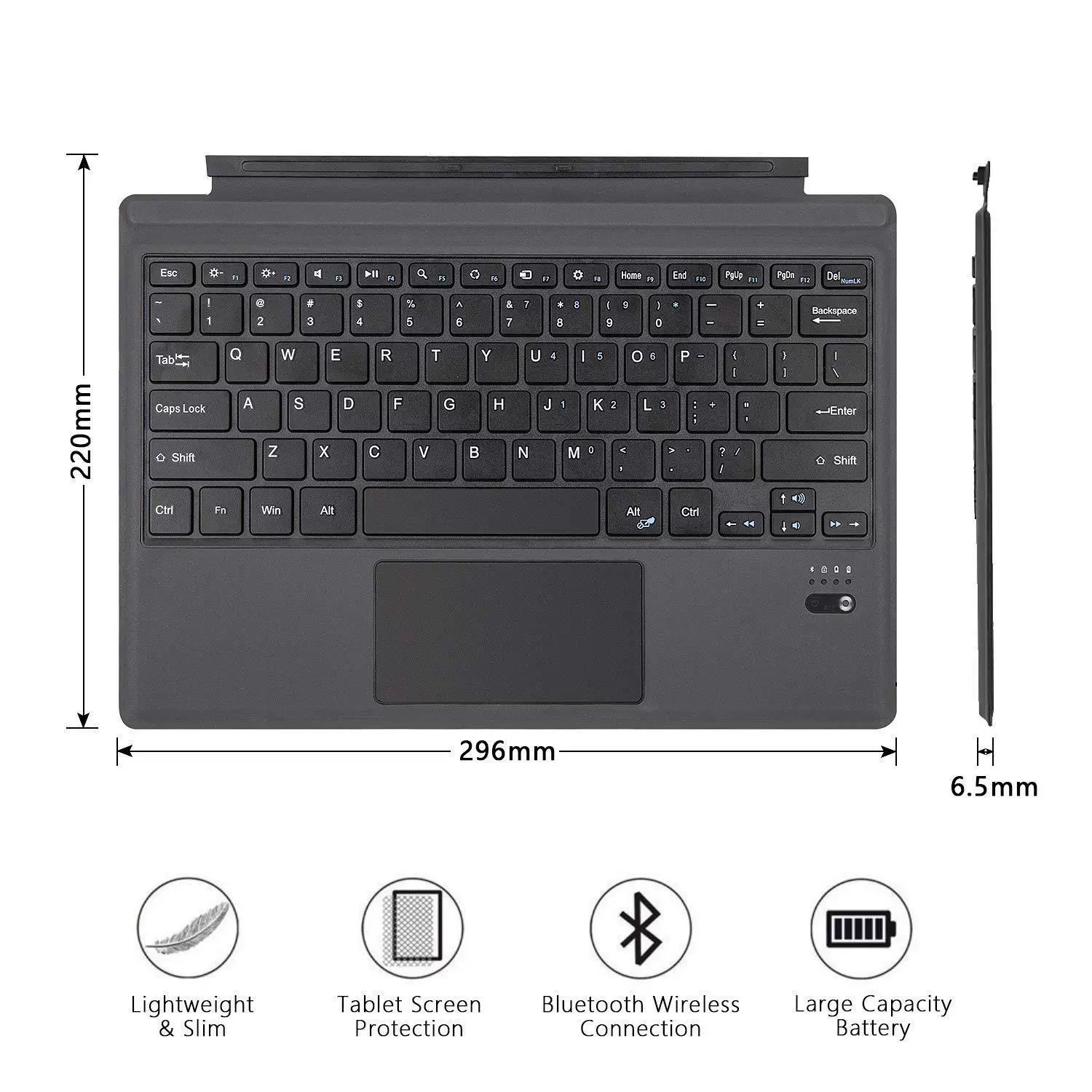 Совместимая сенсорная клавиатура, pro34567, Bluetooth, pro2017