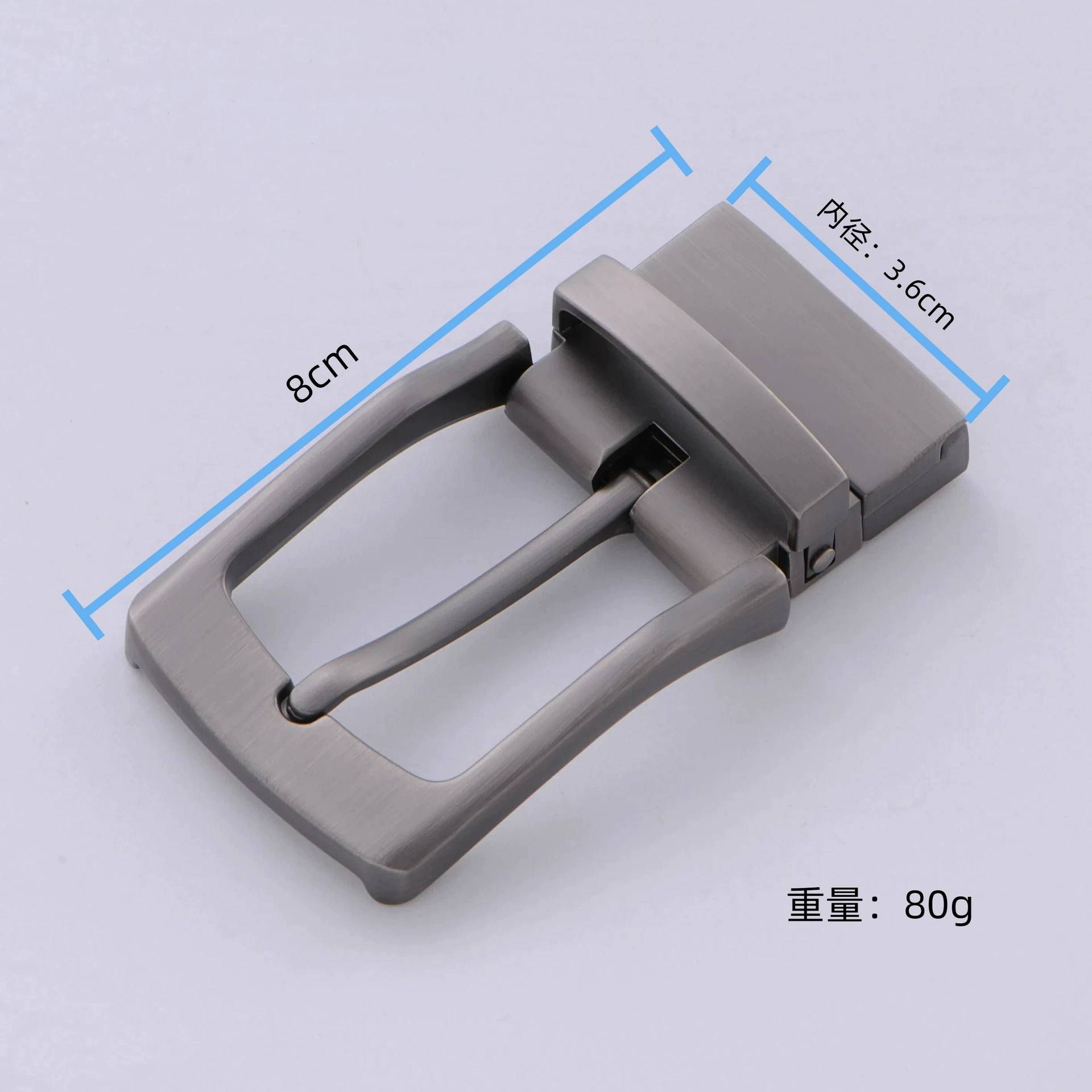 Metal belt, high-end buckle, lock