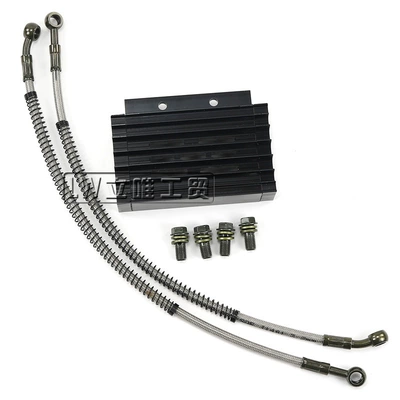 ATV ATV off-road Soyutma sisteminin digər hissələri - oil-cooler-oil-pipe-black