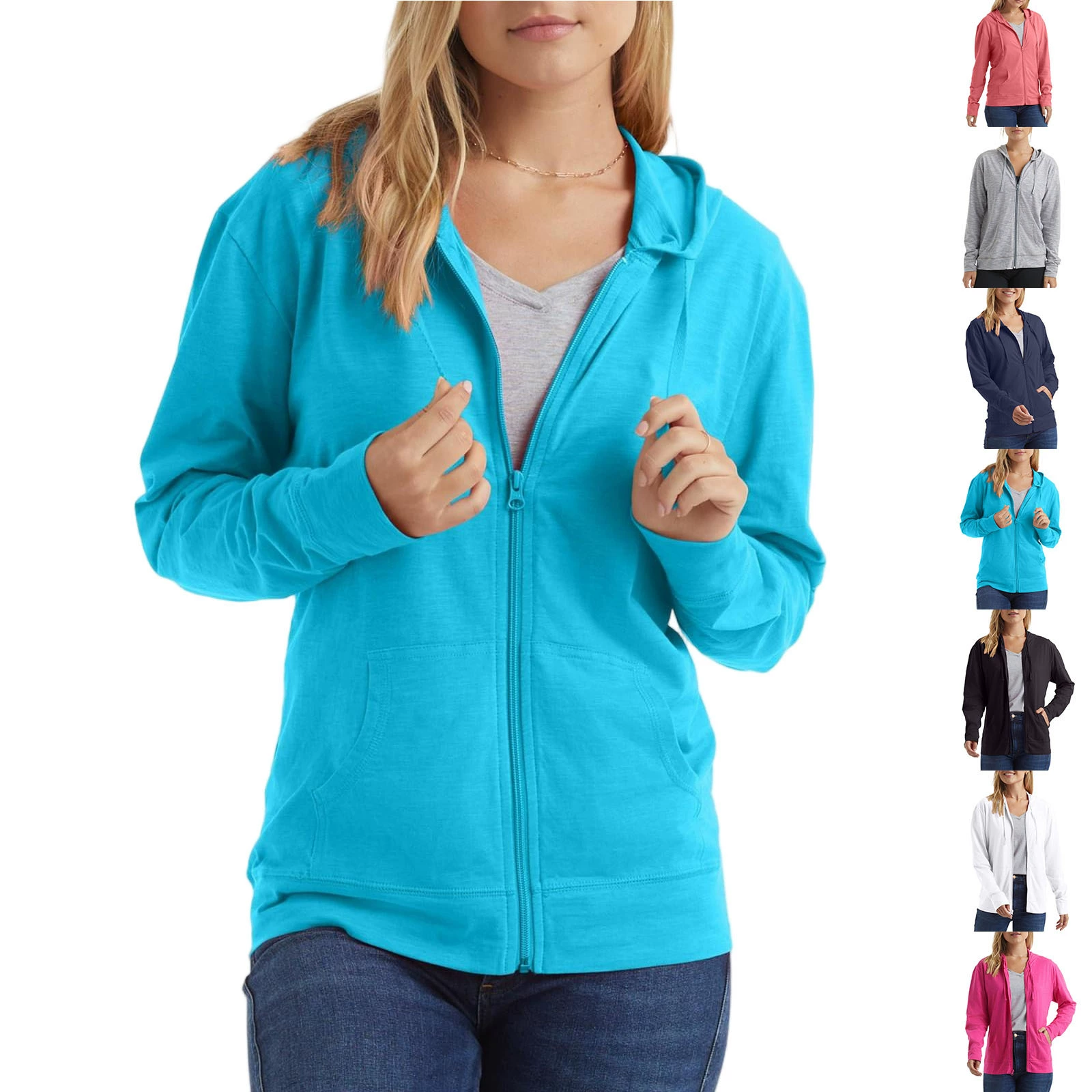 Женская толстовка больших размеров для осени и зимы 2025 года, спортивный стиль, недорогая, хит продаж, однотонная, для внешней торговли Amazon и AliExpress