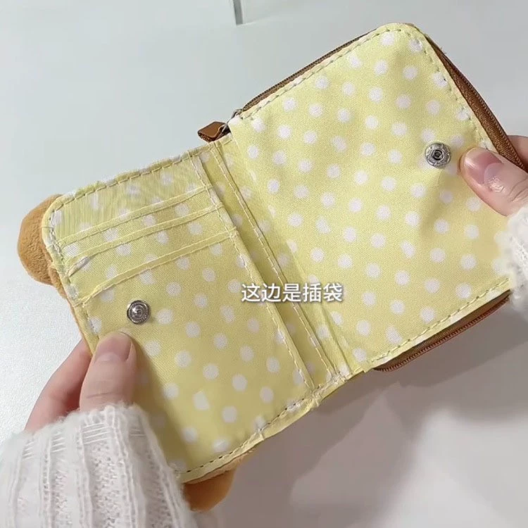 Японский милый классический короткий кошелек, держатель для карт, organizer bag