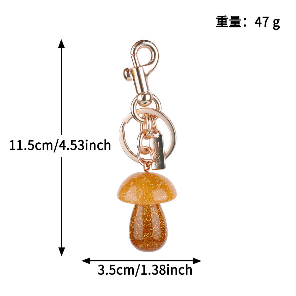 Transfronterizos directamente para bolsas de cereza colgantes de moda llaveras de automóviles llaveras de Amazon llaveras de metal accesorios de bolsas al por mayor