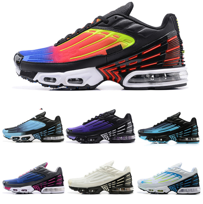 2022 new cross-border TN air cushion shoes III foreign trade PLUS 3 sneaker men's and women's running shoes 36-45