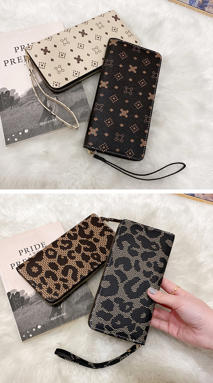 Animal Fashion Artificial Leather Printing Zipper Square Style 1 Style 2 Style 3 Walletspicture5