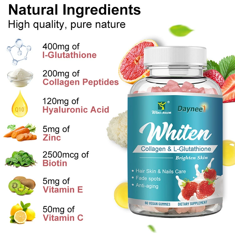 Жевательные добавки WinsTown Shilajit и функциональные жевательные пастилки, 3 г × 60 в бутылке, готово к OEM
