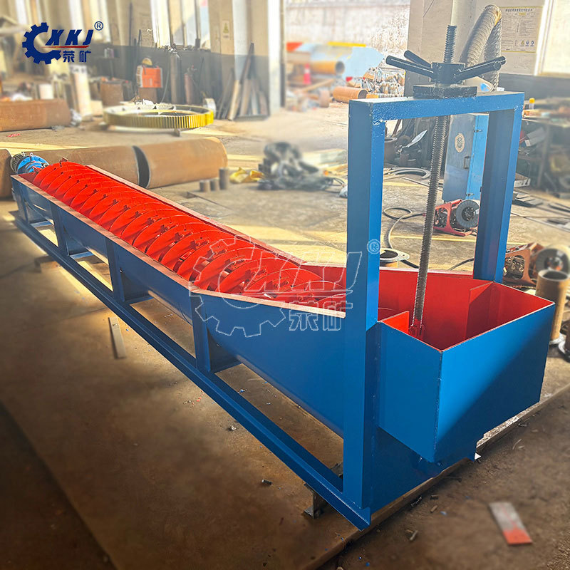 厂家供应多型号螺旋洗砂机洗选效率高节能洗砂设备