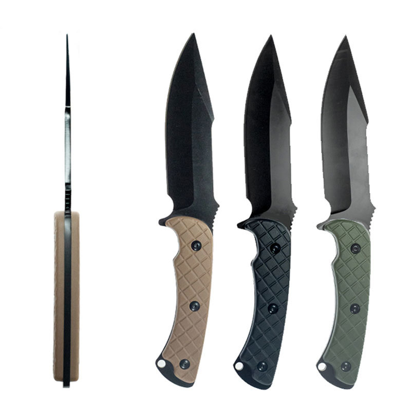 跨境爆款斯巴达户外刀具多功能露营防身战术刀便携小刀野外野营