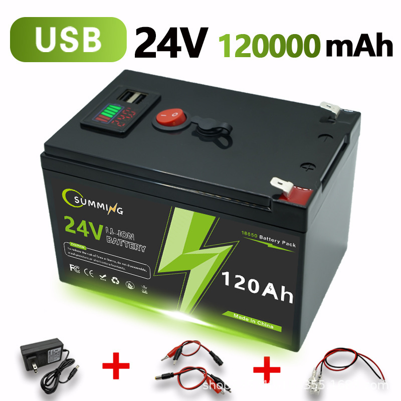 29.4V18650 Lithium-Ion Rechargeable Sprayer, Mobile Power Supply, Audio, Outdoor Lithium Battery