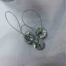 3cm.4cm镜片球，圣诞玻璃镜片球，小镜面反射球