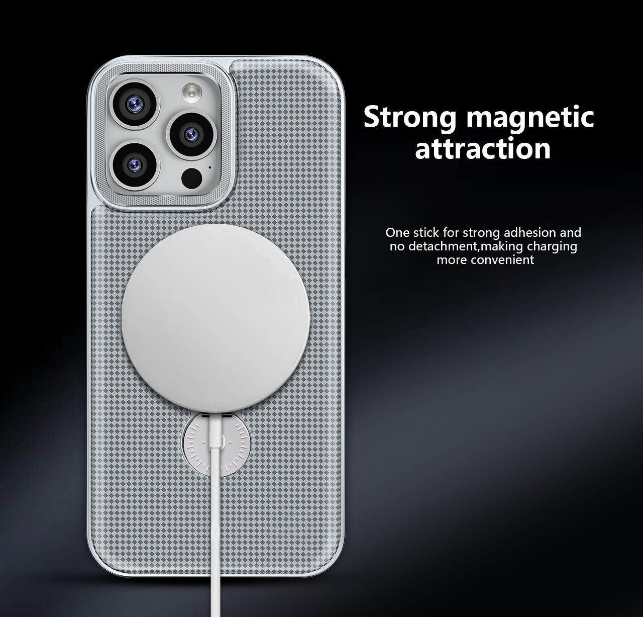 Ốp lưng da iPhone 17 Pro Max có giá đỡ xoay 360 độ, dùng cho iPhone 15 Pro/16 Pro Max — đen, xám, màu nâu chi tiết 9