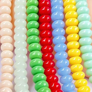 ���l����ʯ6/8mm��P��������ɫ�������朸���diy��������ɢ��