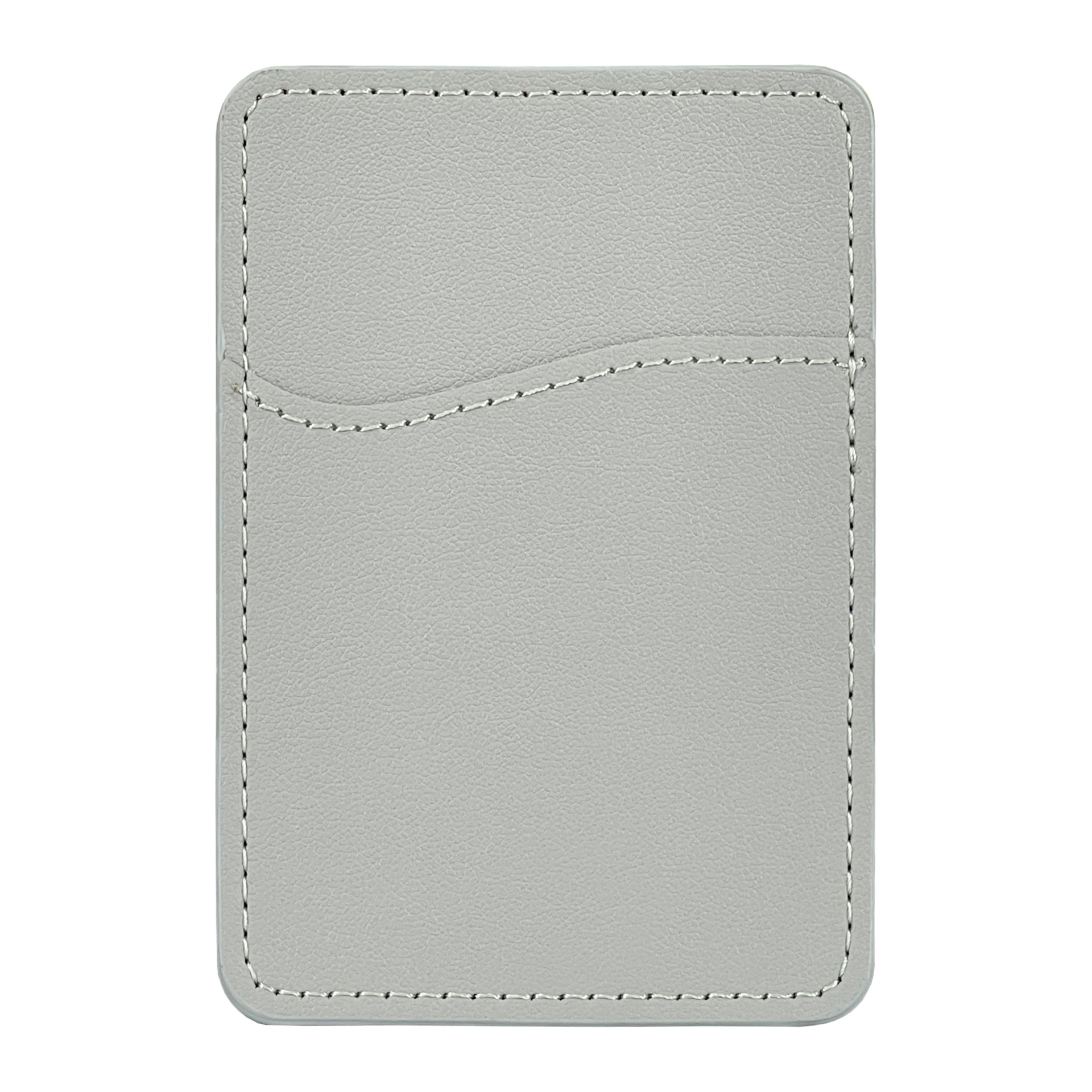 Suministro directo de fábrica, funda para tarjeta trasera de teléfono móvil, cuero PU, LOGOTIPO imprimible, adecuado para impresión UV, serigrafía, impresión en relieve