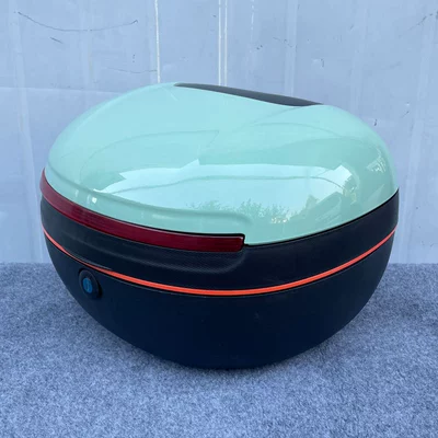 Durable and Waterproof, Universal Storage | Motorcycle trunk - water-lake-green