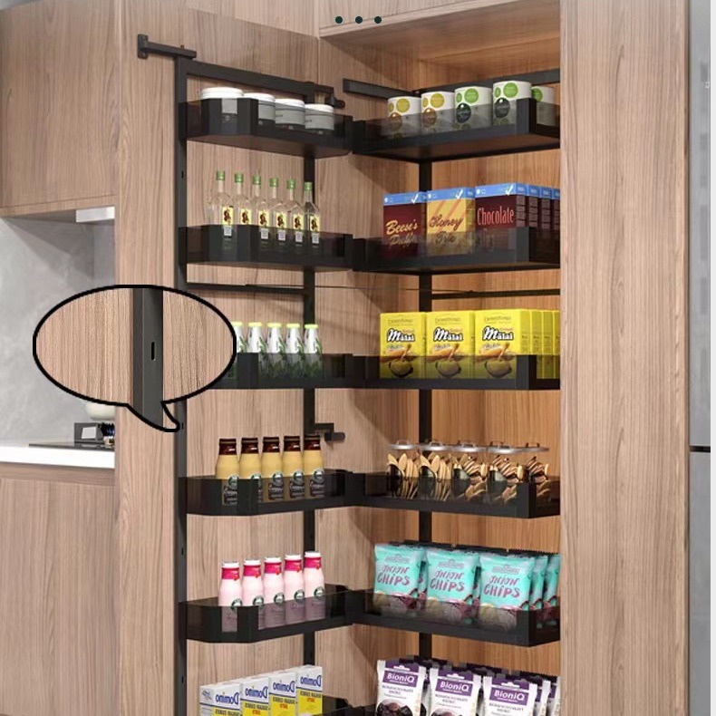 Gabinete de cocina gabinete alto Cesta extraíble de alta profundidad vinculación gran monstruo bestia snack gabinete 400 gabinete extremadamente poco profundo estante de almacenamiento