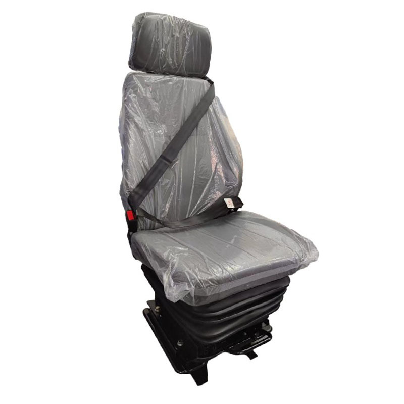 Asiento de cabina de grúa asiento de elevación giratorio asiento de cinturón de seguridad de tres puntos asiento de equipo de tránsito ferroviario