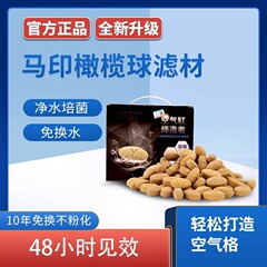 马印橄榄球鱼缸过滤材料纳米球陶瓷环培菌滤材细菌屋净水水族箱
