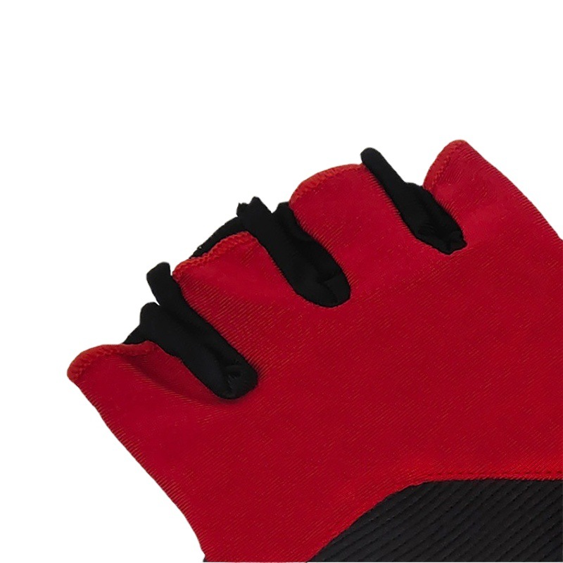 Guantes de montar en bicicleta medio dedo carretera mountain bike guantes de montar dedo largo guantes de dedo corto equipo de equitación