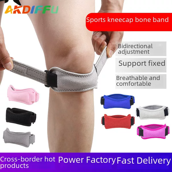 Outdoor Sports Protective Gear, Diving Material Knee Pads, Silicone Knee Pads, Patella Belt Baskets, Badminton Sports Knee Pads Wholesale