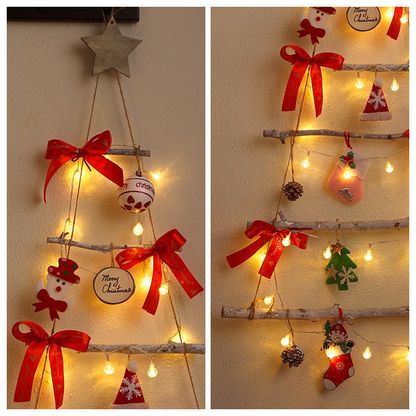 Christmas decoration Christmas tree decorative pendant rattan…