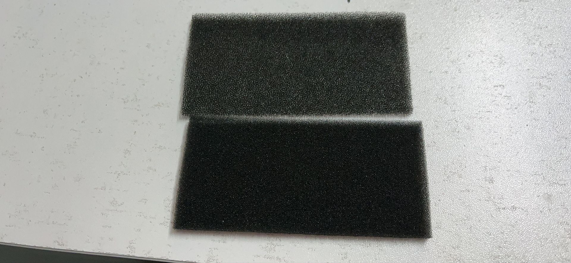 厂家供应黑色细孔过滤棉防尘海绵/细孔过滤海绵培植细菌海绵