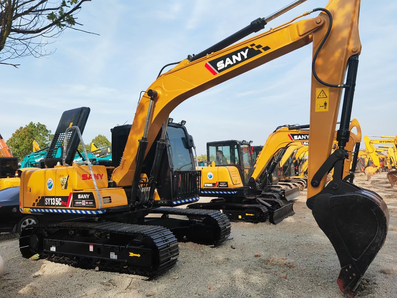 Exportación en el extranjero Carter 312D excavadora Komatsu 130 Shengang 135 VOV140 Doosan 150 gran excavadora