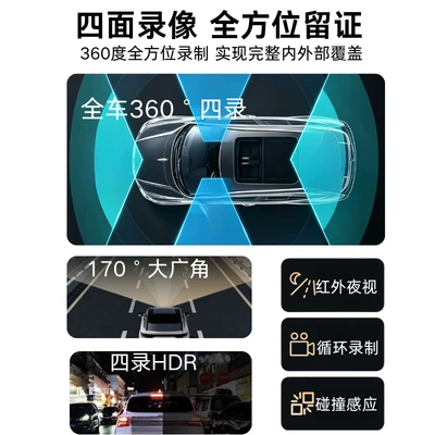 dashcam with front and rear dual: Driving recorder
