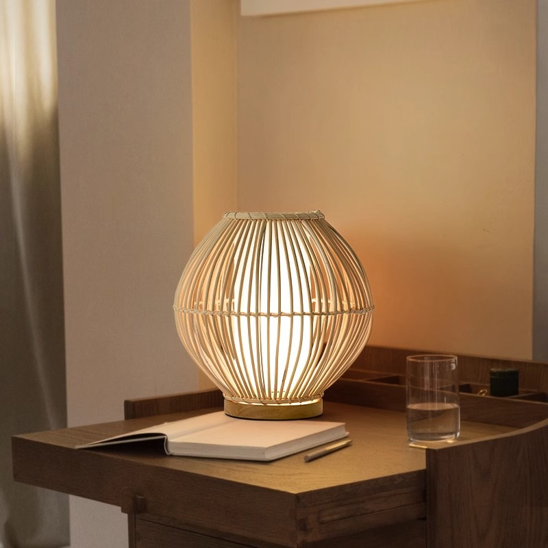 Transfronteriza personalizada de vidano lámpara de viento candelabro tejido a mano sombra de lámpara de piso decoración de patio exterior atmósfera linterna decoración