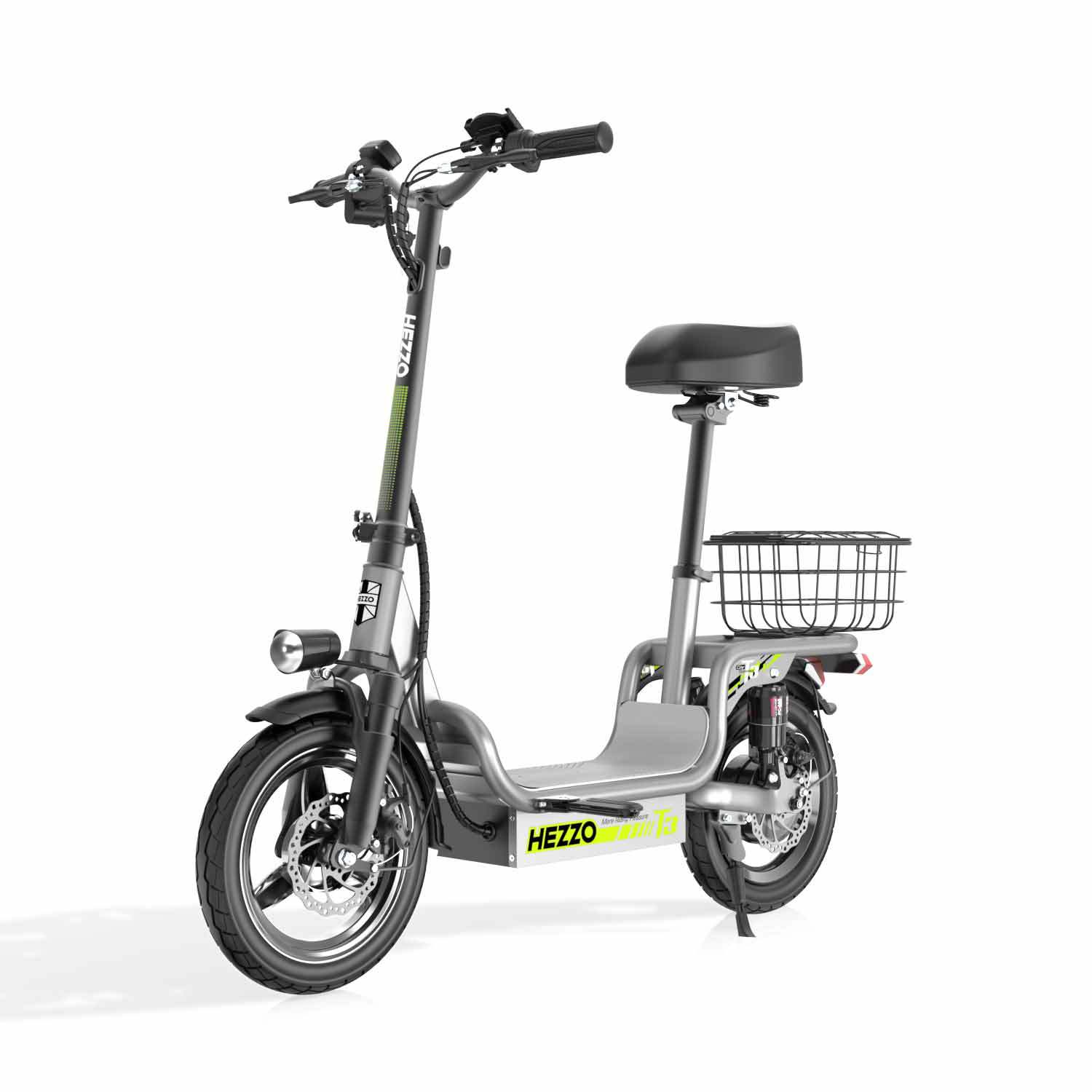 T3 Hezzo 電動自転車 48v15AH 長期耐久電気自動車ポータブル子供の子供のショッピングスクーター
