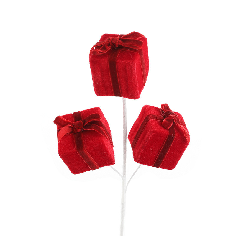 Nuevas cajas de regalo de espuma, adornos de Navidad, adornos de árbol de Navidad, cajas de regalo, arreglos de flores, props de diseño de vacaciones
