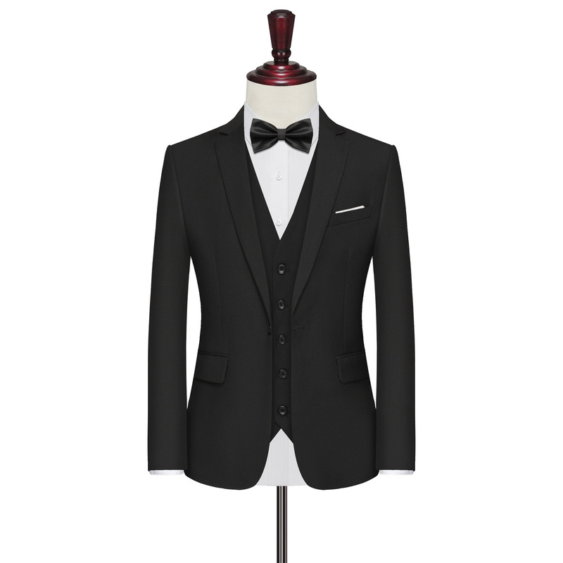 Spring and Autumn 2024 Men's Casual Suit Men's Korean Style Slim Suit Men's Business Suit Jacket Customized Men