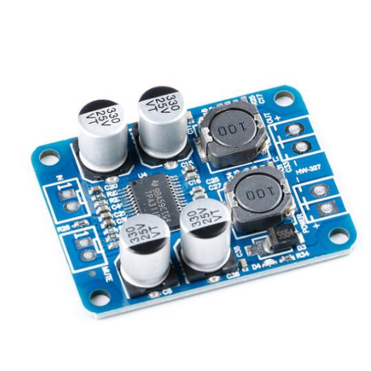 原装芯片TPA3118数字功放板PBTL单声道60W功放板模块DC8V~24V