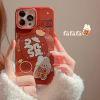 New Year of the Rabbit iphone14 Apple phone shell 13pro max Year of fate 12 personality 11 Wine red x distribution xr