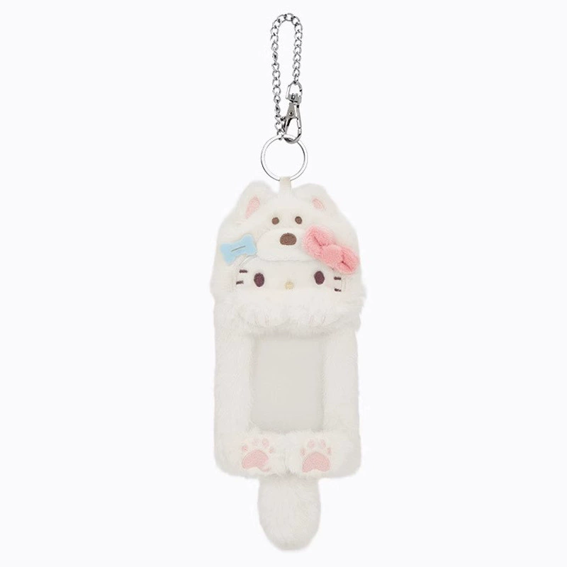 Sanrio, плюшевый держатель для карт, фото, набор, кулон, подарок на день рождения