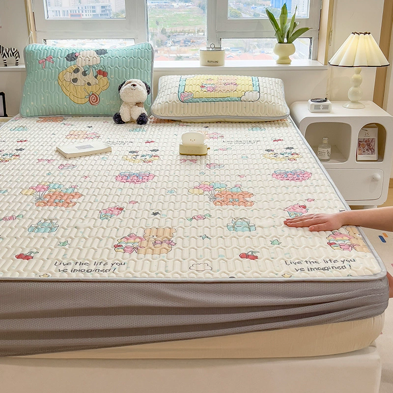 Категория А латексные ледяные коврики для ковриков из трех частей Летние покрывала для матрасов