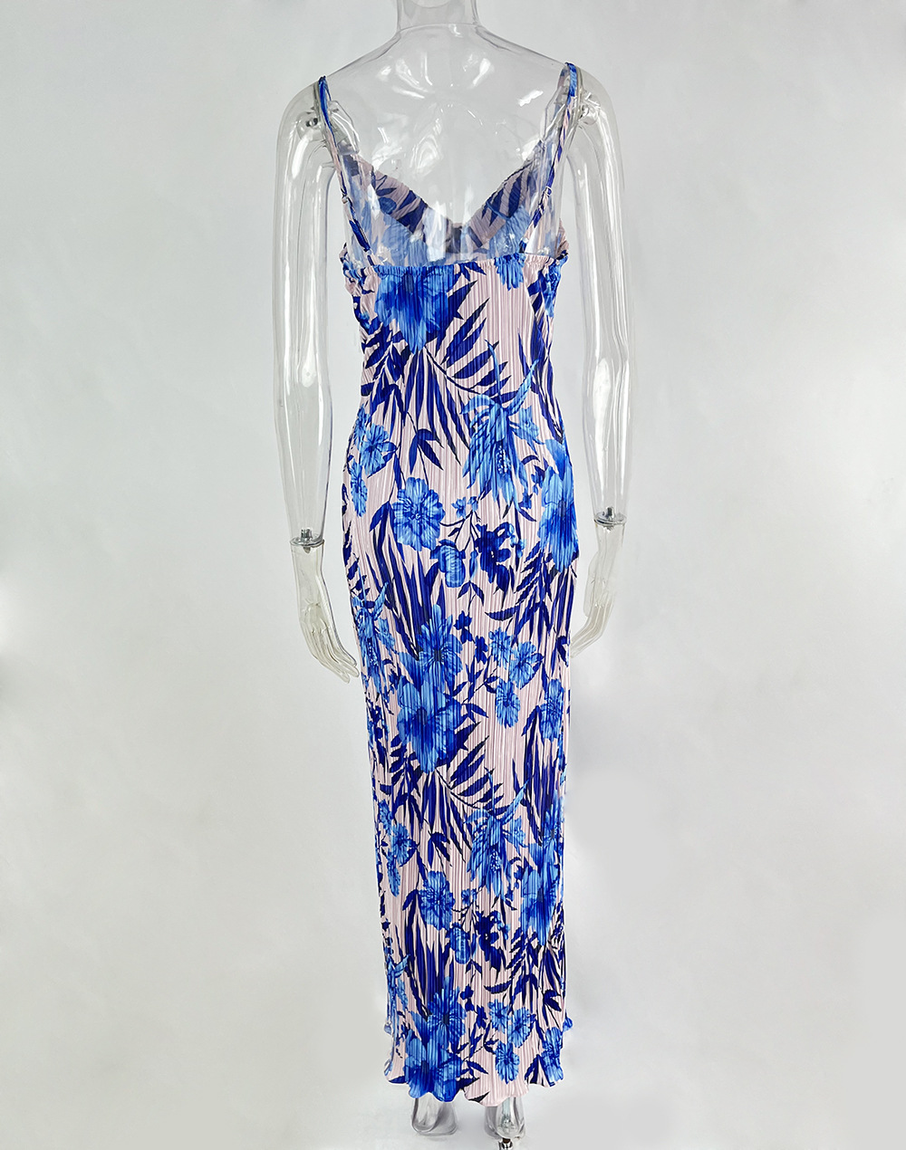 350g Weight Maxi Long Dress Dress Length Type Sleeveless Sleeve Length Sheath Dress Dresses Type Polyester Fabric Type Mid Waist Waist Line Daily, Beach Occasion V Neck Neckline Slim Fit Type Color Block, Painted Flower Pattern Summer Season Women's Gender Vacation Style Wholesale Women's Vacation Color Block Painted Flower Daily Beach V Neck Sleeveless Sheath Dress 25