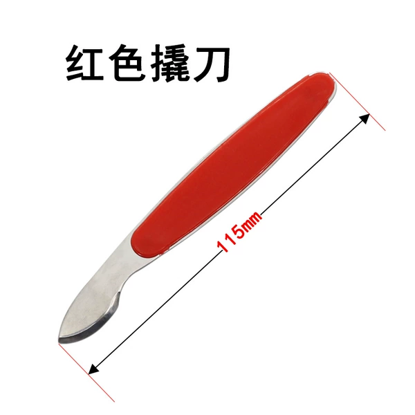 Prying knife red