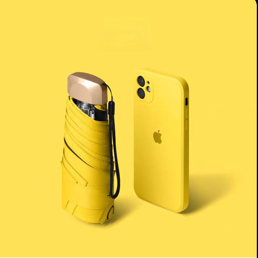 Protección solar 50% de descuento para mujeres sombrillas de cápsula sombrillas