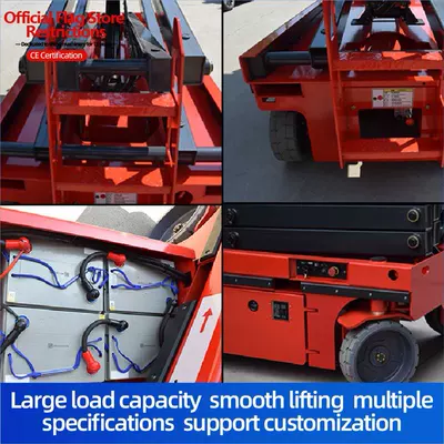 Avtomobil fırlanan platformaları Aerial Work Vehicle, Scissor