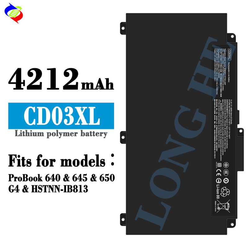 For HP ProBook 640/645/650 G4/HSTNN-IB813 Laptop Battery CD03XL