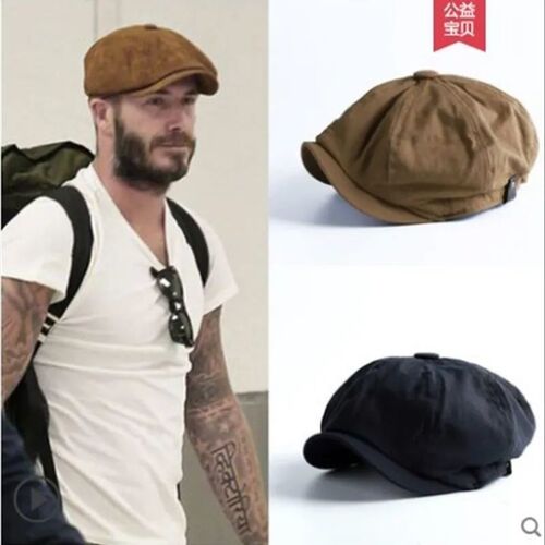 Newsboy spring and autumn beret retro octagonal hat female all-match hat male painter England Korean spring and summer fashionable cap