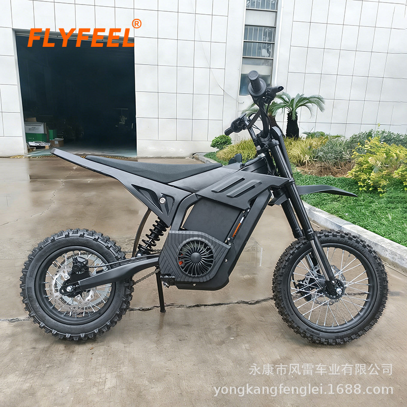 Motocicleta eléctrica cruzada europea y americana 72V5000W gran motocicleta eléctrica de montaña de litio al aire libre vehículo todoterreno eléctrico image 1