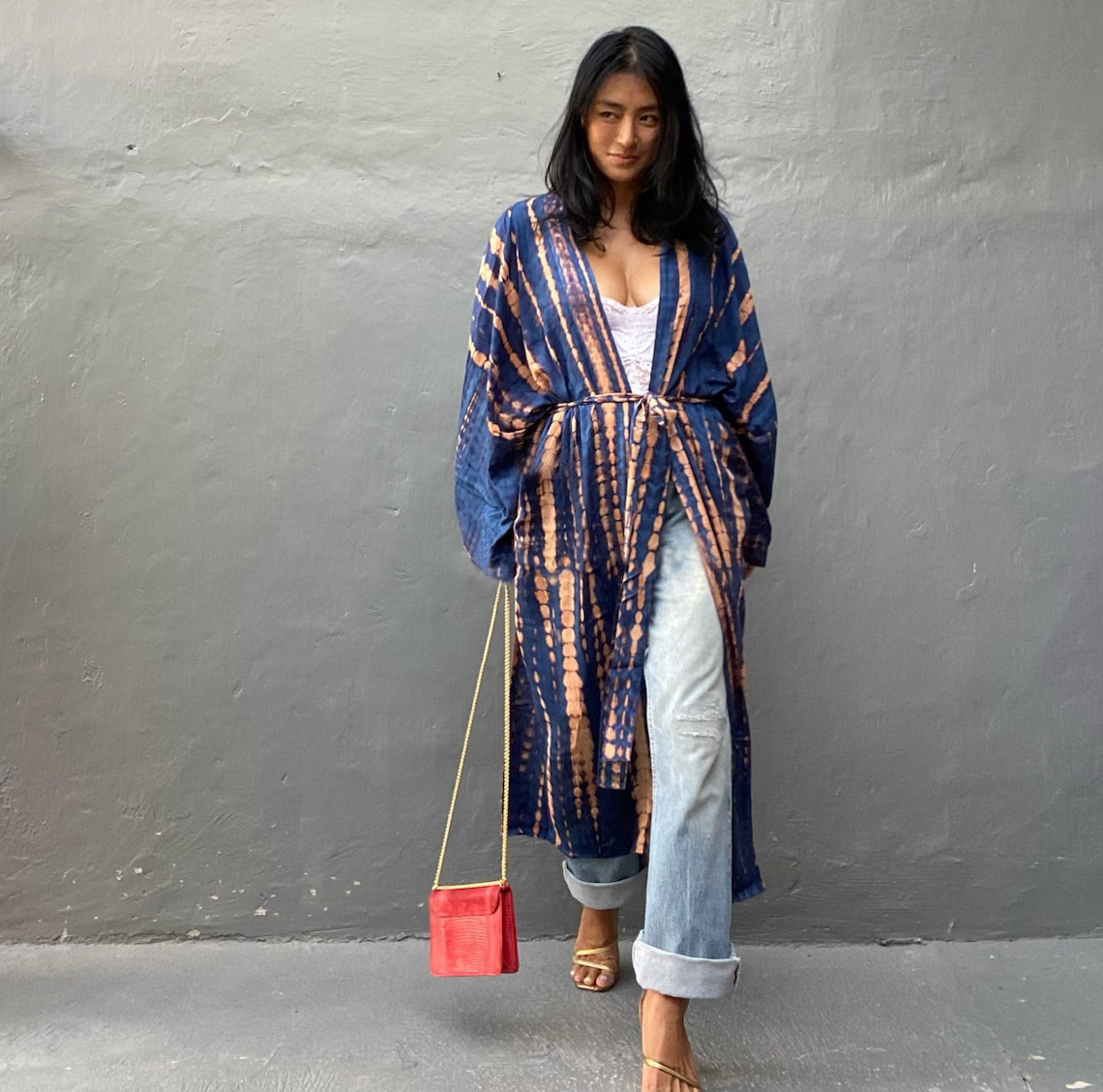 Cárdigan con estampado de rayón explosivo transfronterizo kimono blusa de bikini ropa de protección solar de vacaciones camisa de playa MB304