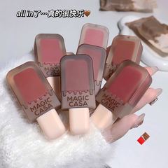 Makeup MAGIC CASA ice cream lip glaze matte mist velvet long-lasting high-looking cross-border lipstick exclusively for foreign trade
