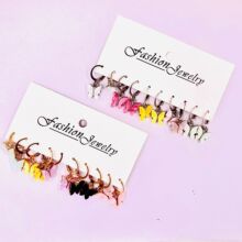 ��ɫ����������װ�������Ůʽʱ����϶�����������earrings set